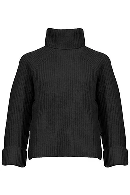 Kinross Cashmere Luxe Rib Knit Turtleneck