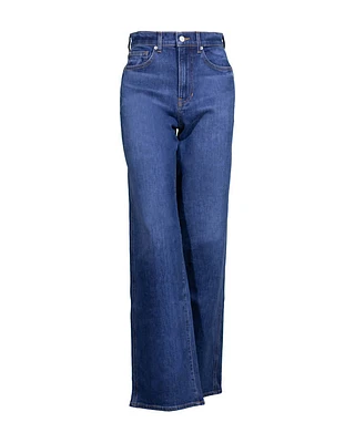 Veronica Beard Taylor High Rise Wide Leg Jeans