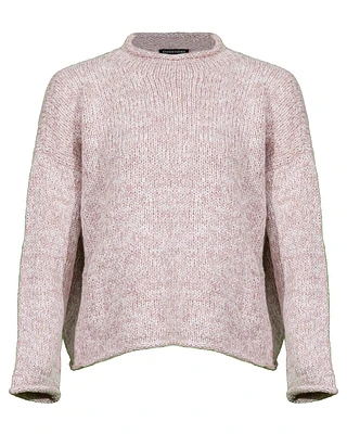 Eileen Fisher Orgain Cotton Funnel Neck Sweater