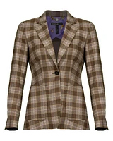 Marc Cain Check Plaid Blazer