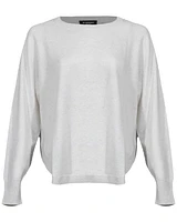Repeat Organic Cashmere Round Hem Sweater