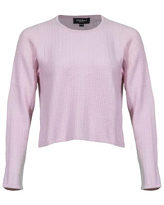 Repeat Textured Cashmere Blush Sweater