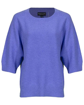 Repeat Cashmere Elbow Length Sleeve Iris Sweater