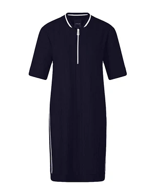 Marc Cain Scuba Zip Neck Dress