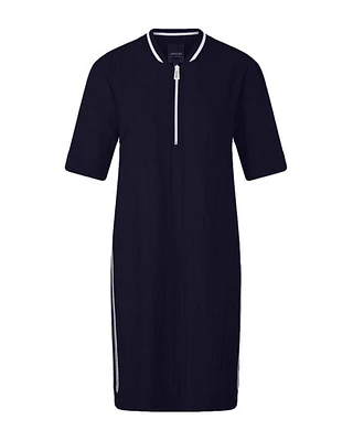Marc Cain Scuba Zip Neck Dress