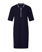 Marc Cain Scuba Zip Neck Dress