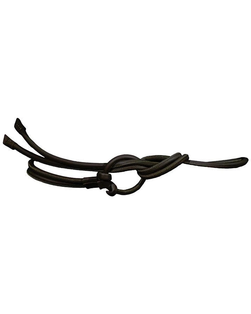 Tonet Leather Tie Loop Belt