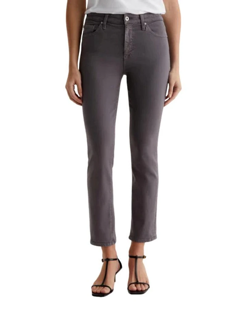 AG Jeans Mari Slim Crop Misty Grey Pant