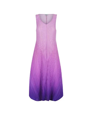 Alquema Long Estrella Ombre Dress