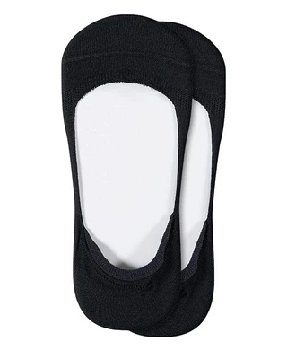 Bleu Foret Low-Cut Invisible Cotton Socks Twin Pack