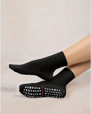 Bleu Foret Non-Slip Ankle Socks