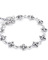 Bloodline Design Antique Floral Link Bracelet