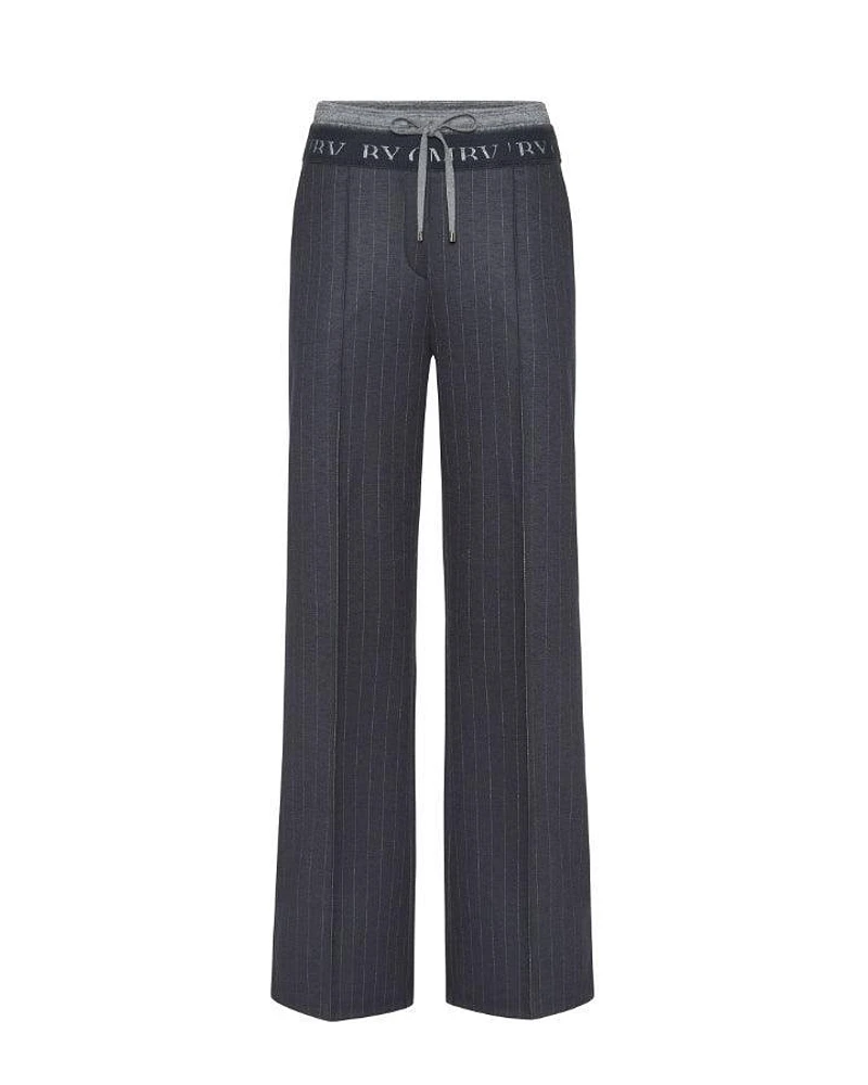 Cambio Ava Double Waist Pinstripe Pant