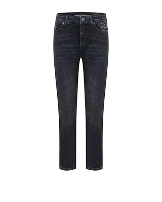 Cambio Piper Slim Cropped Jeans