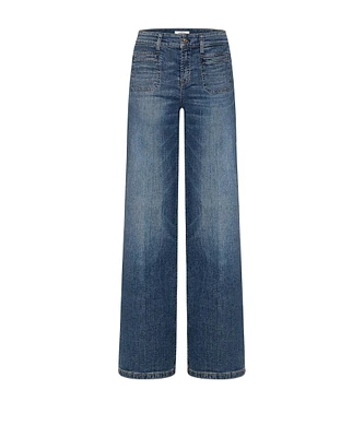 Cambio Tess Wide Leg Short Jeans