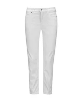 Cambio Piper Short White Denim Jeans