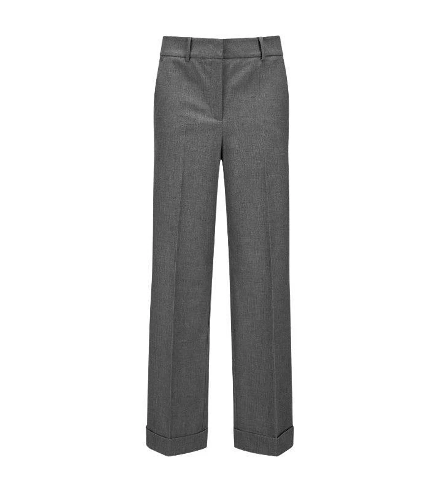 Cambio Grace Cuffed Straight Leg Trousers