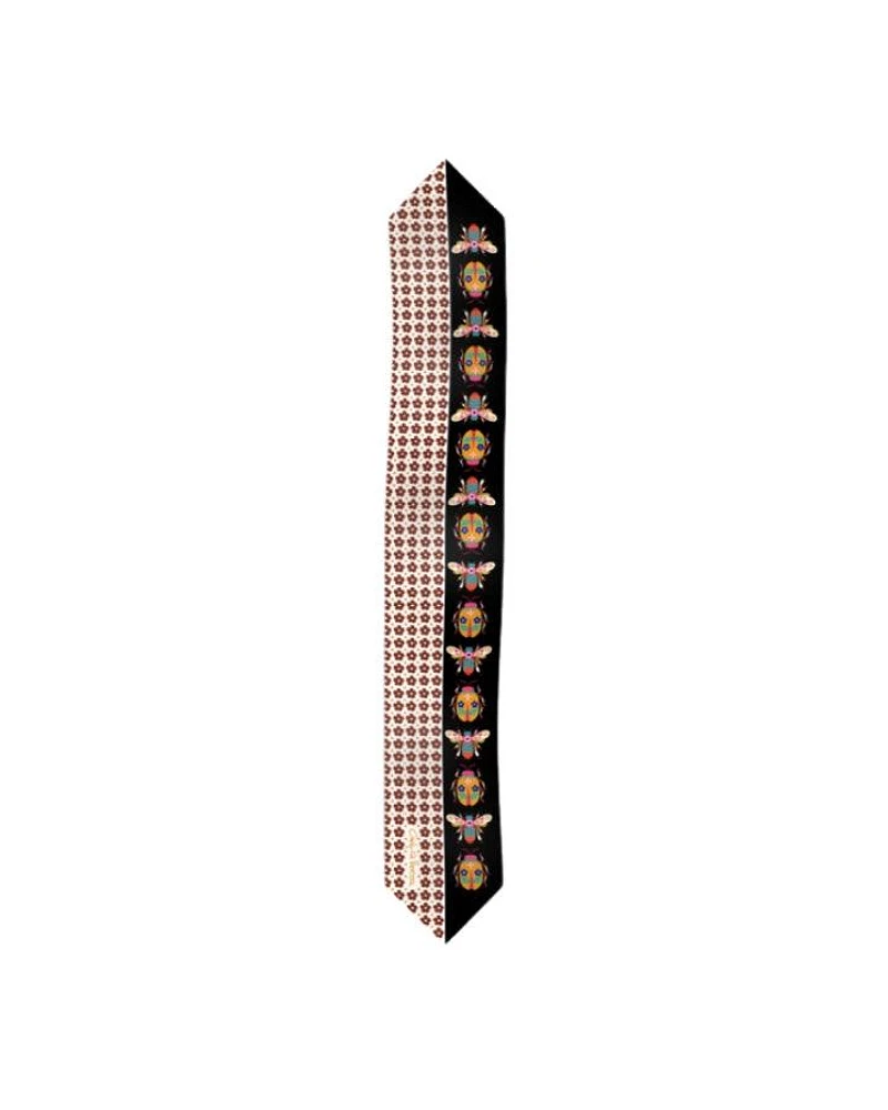 Cinzia Rocca Foulard Mini Lady Bug Ribbon Scarf
