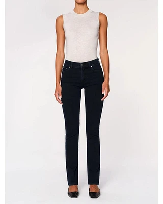 DL1961 Mara Mid Rise Straight Leg Jean