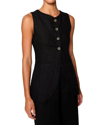 DL1961 Amalie Linen Sleeveless Top
