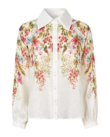 Dea Kudibal Siomadea Poetic Floral Blouse