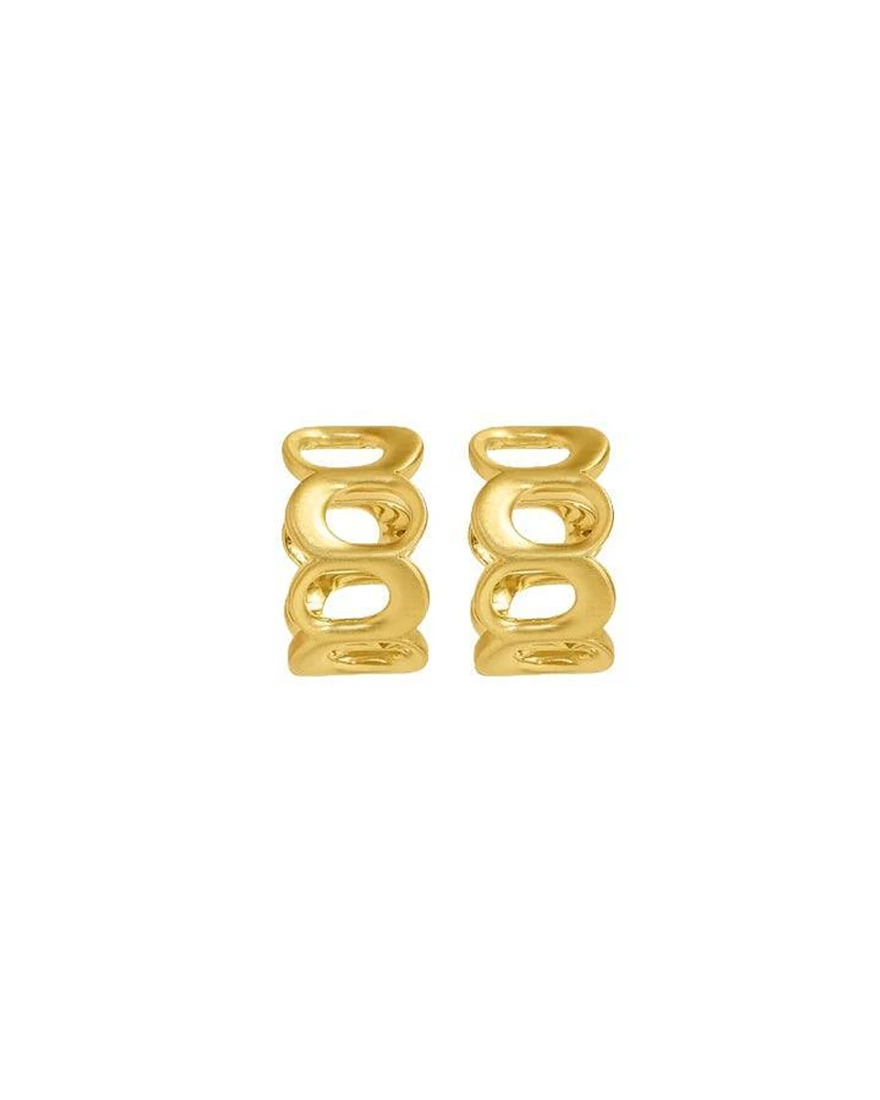 Dean Davidson Crosby Link Huggie Hoops