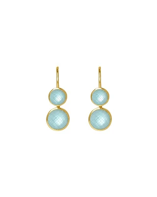 Dean Davidson Tulum Double Droplet Earrings