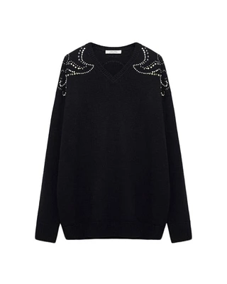 Dorothee Schumacher Embellished Statement Pullover