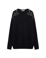 Dorothee Schumacher Embellished Statement Pullover