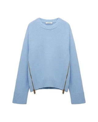 Dorothee Schumacher Modern Statements Bell Blue Pullover