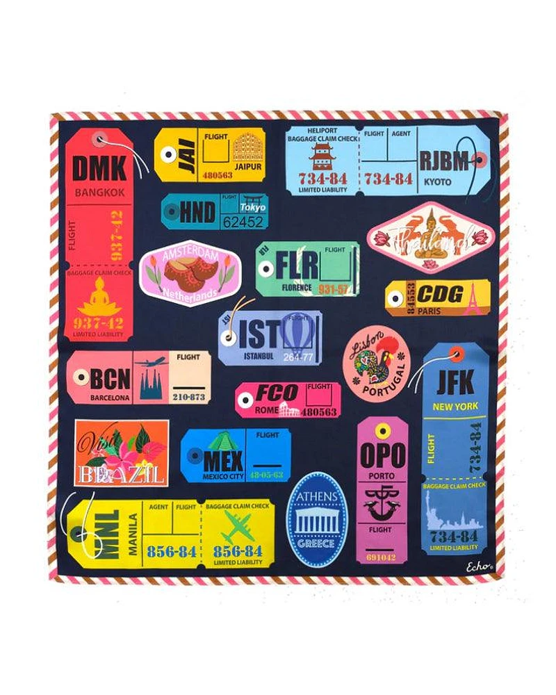 Echo Jet Set Silk Bandana
