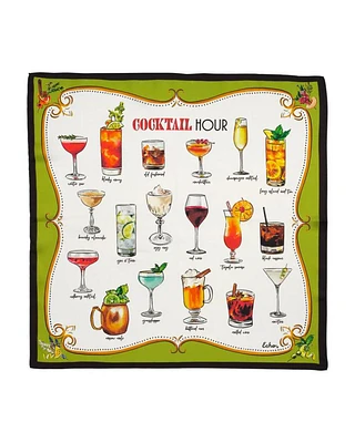 Echo Cocktail Hour Silk Scarf