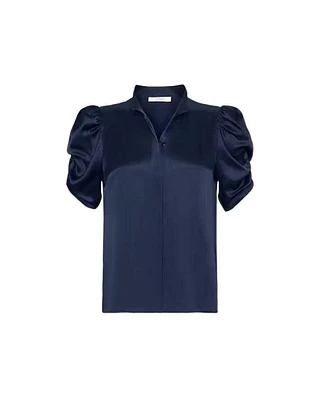 Frame Puff Sleeve Blouse