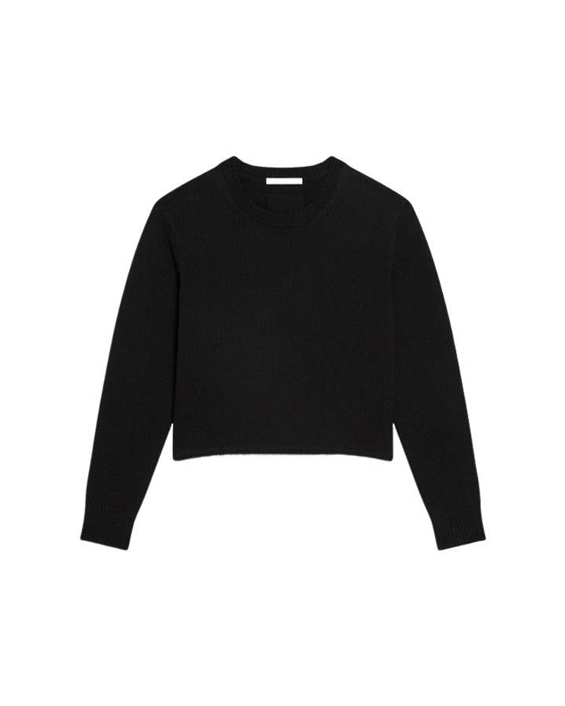 Helmut Lang Cropped Crewneck Sweater