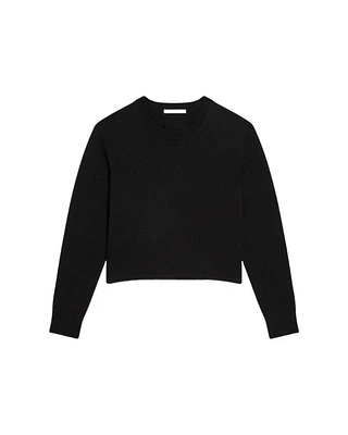 Helmut Lang Cropped Crewneck Sweater