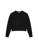 Helmut Lang Cropped Crewneck Sweater