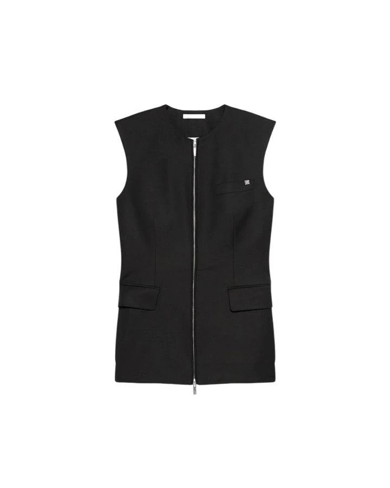 Helmut Lang Zip Blazer Vest