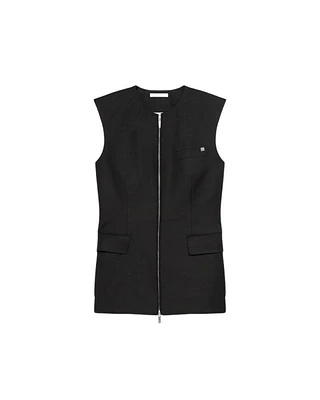 Helmut Lang Zip Blazer Vest