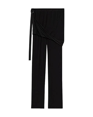 Helmut Lang Wind Pants With Skirt