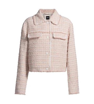 Hugo Boss Jetona Tweed Short Jacket