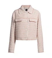 Hugo Boss Jetona Tweed Short Jacket