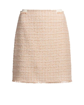 Hugo Boss Vetona Tweed Mini Skirt