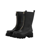 Ilse Jacobsen Miley Leather Front Zip Calf Boot