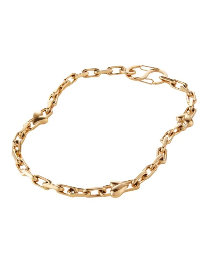 Jenny Bird Art Heart Chain Necklace