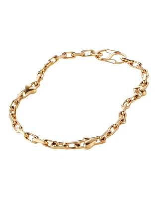 Jenny Bird Art Heart Chain Necklace