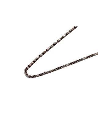 Karyn Chopik Oxidized Bronze Braided Rope Chain