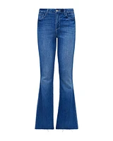 L'Agence Sere High Rise Sneaker Flare Jeans