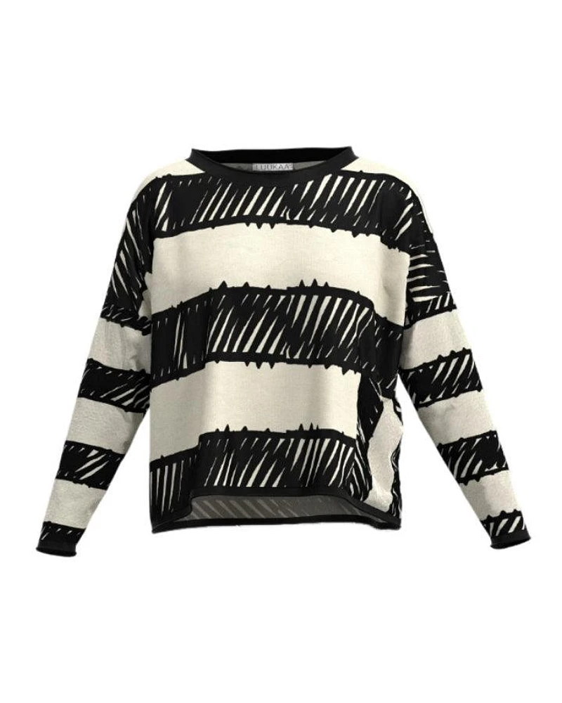 Luukaa Schizzo Striped Top
