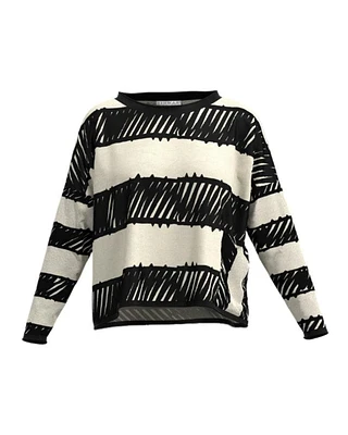 Luukaa Schizzo Striped Top