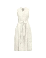 Luukaa Spirito Crinkle Midi Dress